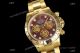 JH Factory AAA Swiss Rolex Daytona JH 4130 Chronograph Watch Rose Red Dial Yellow Gold 40mm (2)_th.jpg